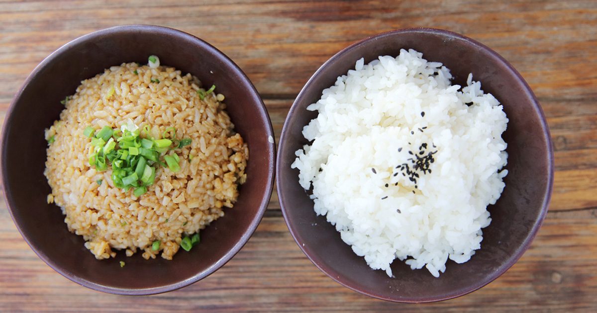 الرز الأبيض المسلوق للرجيم - حمية الأرز البني والابيض