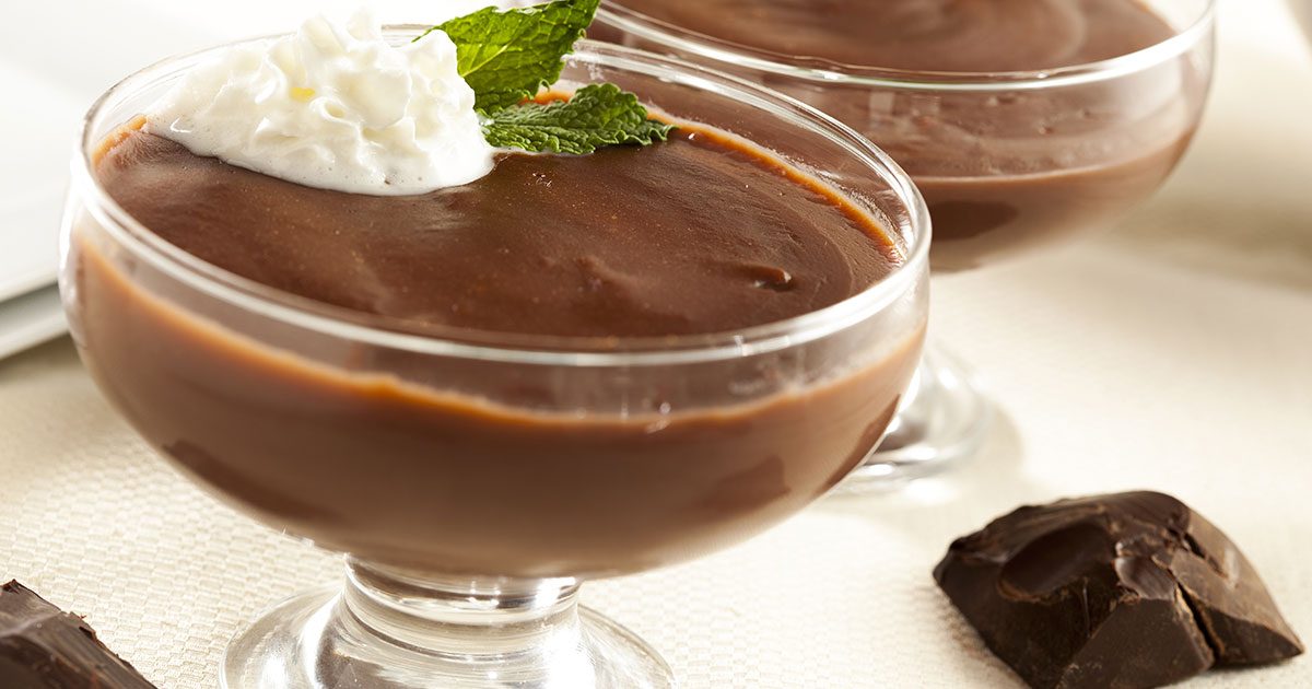 طريقة عمل المهلبية بالشوكولاتة 